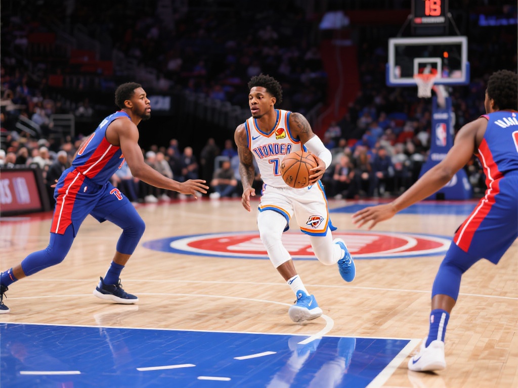 面对雷霆的快攻优势，活塞在防守端显得略显